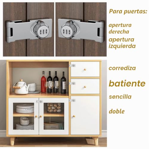 Seguros para puertas de madera 14 Imagen adicional
