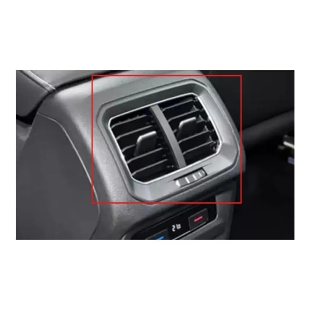 Auto Bocchette aria condizionata Bocchette ventilazione posteriori pieghevoli con alette a levetta per L 2016 2017 2018 2019 2020 2021 2022