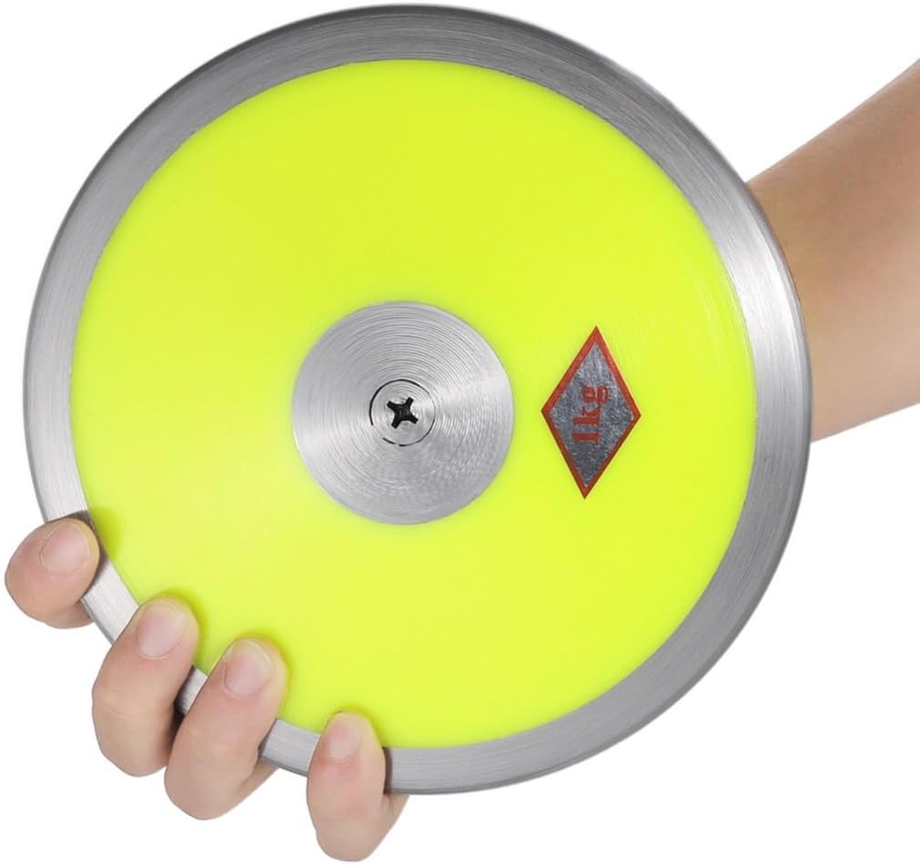 2.2 Lbs Training Disc, 1 Kg Sports, Throwing Outdoor Disc for Beginners and Professionals, Steel and Center Nylon, Practice Disc for Women and Men