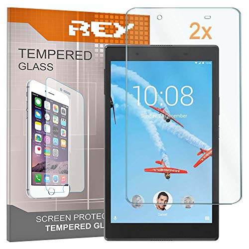 REY 2X Protector de Pantalla para Lenovo Tab 4 8