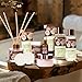 Spa Gift Baskets for Women, Coconut Bath Gift Set for Women Include Bubble Bath, Shower Steamers, Bath Salt. Bath and Body Spa Kit, Mom Birthday Gifts from Daughter, Birthday Gift Basket for Mom