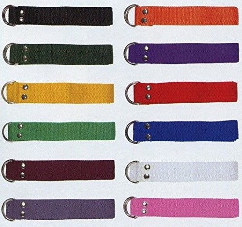 New Martin Dozen (12) Football Pant Nylon Belts One Size Fits All 12 Colors (Royal Blue)