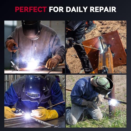 Image of ARCCAPTAIN 165A Stick Welder, ARC /Lift TIG Welding Machine, 120V /240V | APP Control, Synergic Control, Large LED Display, Hot Start, Arc Force, Anti-Stick, IGBT Inverter, 10 Rods, Home DIY & Repair