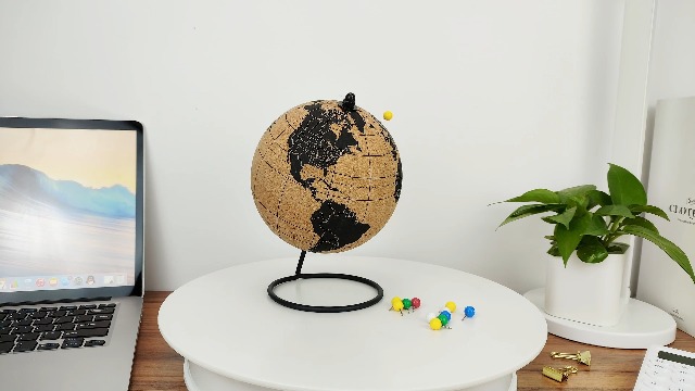 Mappamondo TOPGLOBE 20cm - Inglese, Educativo Per Scuola O Casa, Con Supporto, Diametro 20cm - Foto 4