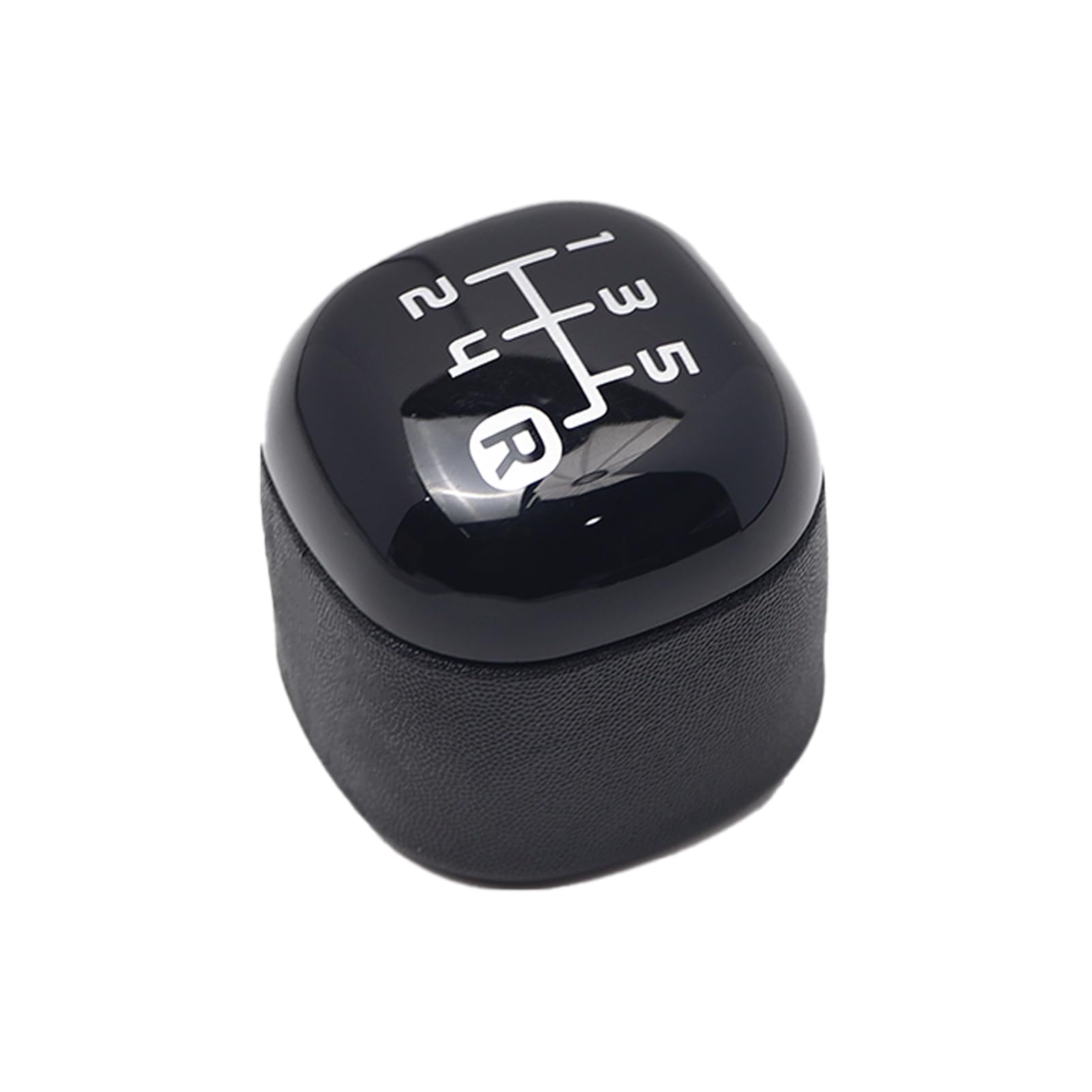 Pomello del Cambio a 5 Marce compatibile con Panda X58L dal 2012 Pomelli Leva Cambio Panda Nero 502942700