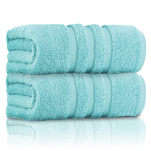 Gc Gaveno Cavailia Toallas De Baño Juego De Toallas De Baño Extragrandes De 550 G M Toallas De Baño Lavables Y Absorbentes De Agua Toalla De Baño De Algodón Egipcio, Color Aguamarina Gc Gaveno Cavailia Toallas De Baño Juego De Toallas De Baño Extragrandes De 550 G M Toallas De Baño Lavables Y Absorbentes De Agua Toalla De Baño De Algodón Egipcio, Color Aguamarina