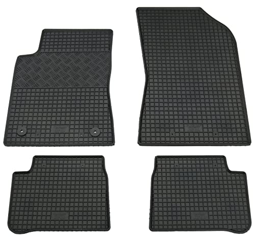 AD Tuning Juego de Alfombrillas de Goma para Citroen C3 III a Partir de 2017