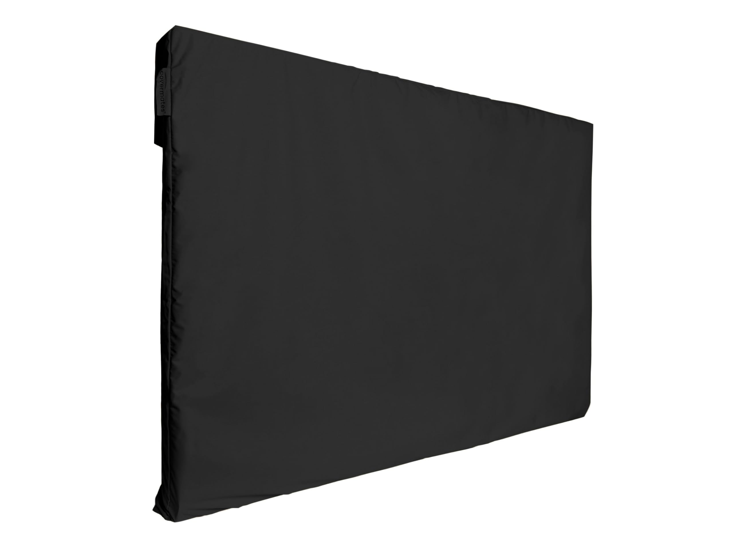 Covermates Outdoor Full TV Cover - Various Sizes, Light Weight Material, Weatherproof, Dustproof, Remote Pocket, Outdoor TV Covers, 42-45 Inch Screen Size, Black