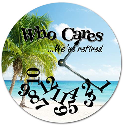 Reloj de pared analógico decorativo de 10.5 pulgadas