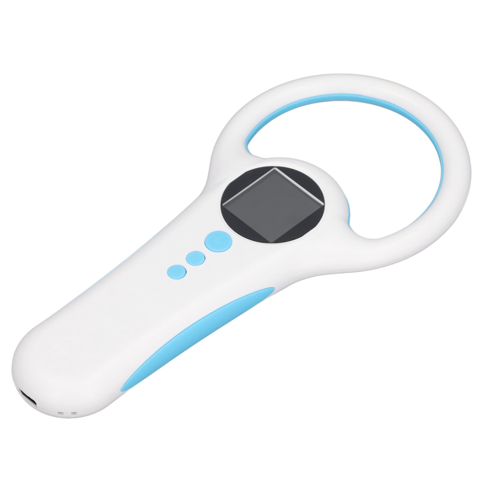 Lecteur de Puces pour Animaux de Compagnie, 134, 2 KHz, 125 KHz, Scanner D'identification Portable avec écran LED Organique, Reconnaissance Rapide, Lecture sans pour