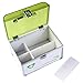 Glosen Medicine Lock Box With Key，8.46 * 5.87 * 5.51 Inch，locked Medicine Box with Child Safe Lock