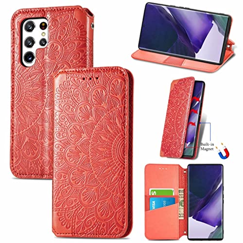 Coque Samsung S22 Ultra 5G rouge idéale pour vos voyages