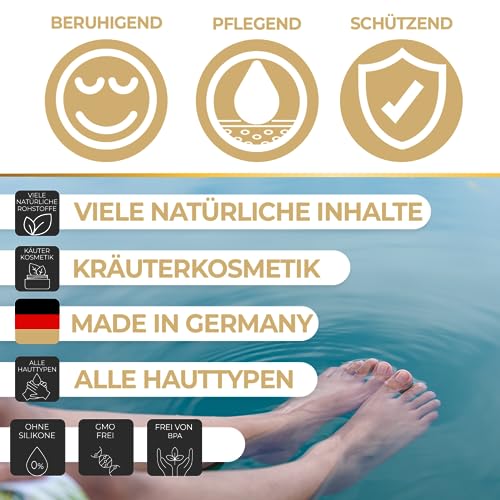 Fallea Fußcreme zur Vorbeugung von Fußpilz und Fußgeruch