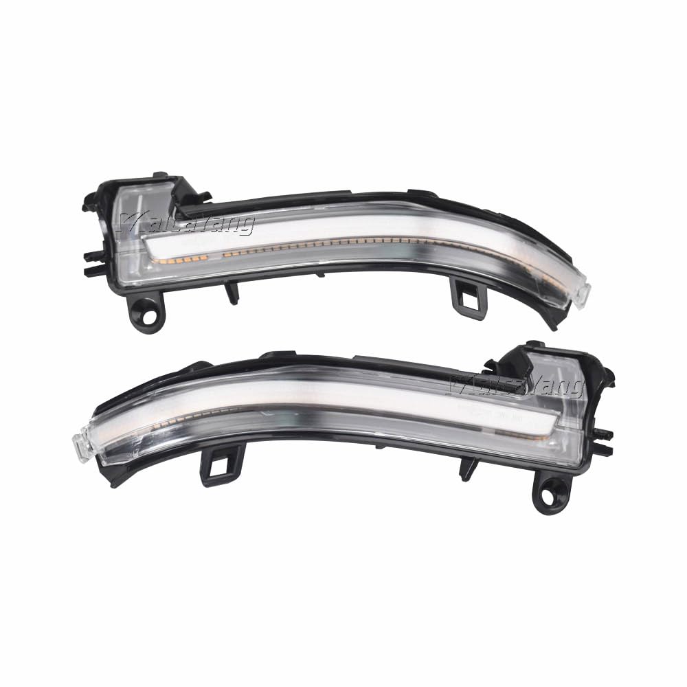 dinamiche indicatori di direzione una coppia specchio luci led per F20 F21 LCI F22 F23 F87 M2 F30 LCI F31 LCI F34 GT F32 F33 F36 i3 I01 X1 E84 Serie 1 2 3 4 (Trasparente)