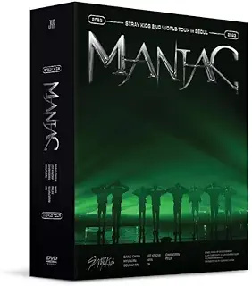 Stray Kids 2nd World Tour MANIAC in Seoul DVD Version 3 Discs+144p PhotoBook+1p Folded Poster on Pack+8p PhotoCard+Tracking Sealed SKZ
