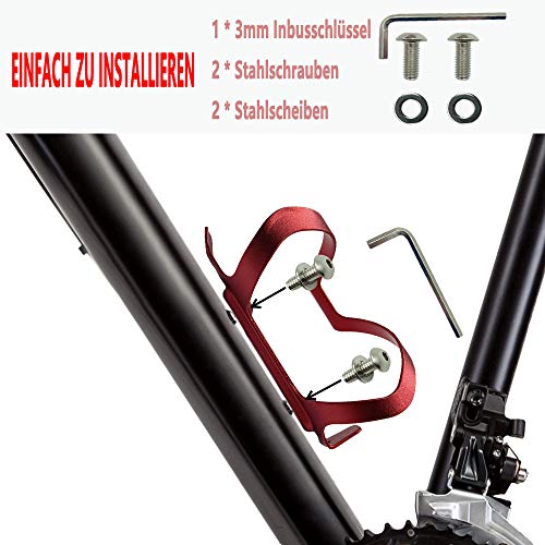 CMUNDLJQ CNC water bottle holder, bottle holder, drink holder, road bike, bicycle - Image 3