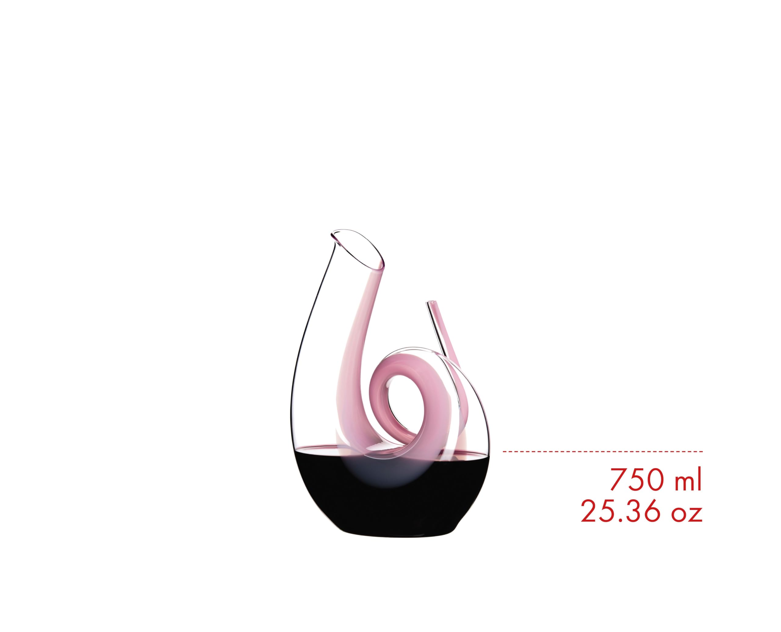 Amazon | Riedel デカンタ カーリーピンク ワイン用カラフェ