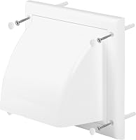 Awenta szellőzőrács visszacsapó szelep 100mm ABS fehér 7