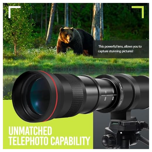 High-Power 420-800mm Canon Telephoto Zoom Lens