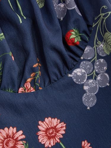 Image of CIDER Floral Dress for Women Summer Mini Sundresses Spaghetti Strap Cute Vacation Dresses Boho Casual Outfits