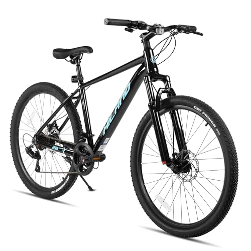 HILAND 26 Inch 27.5 Inch Mens Womens Mountain Bike, 21 Speed