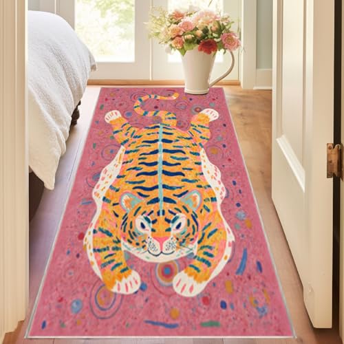 Tapete decorativo lavable corto 2x6 pies