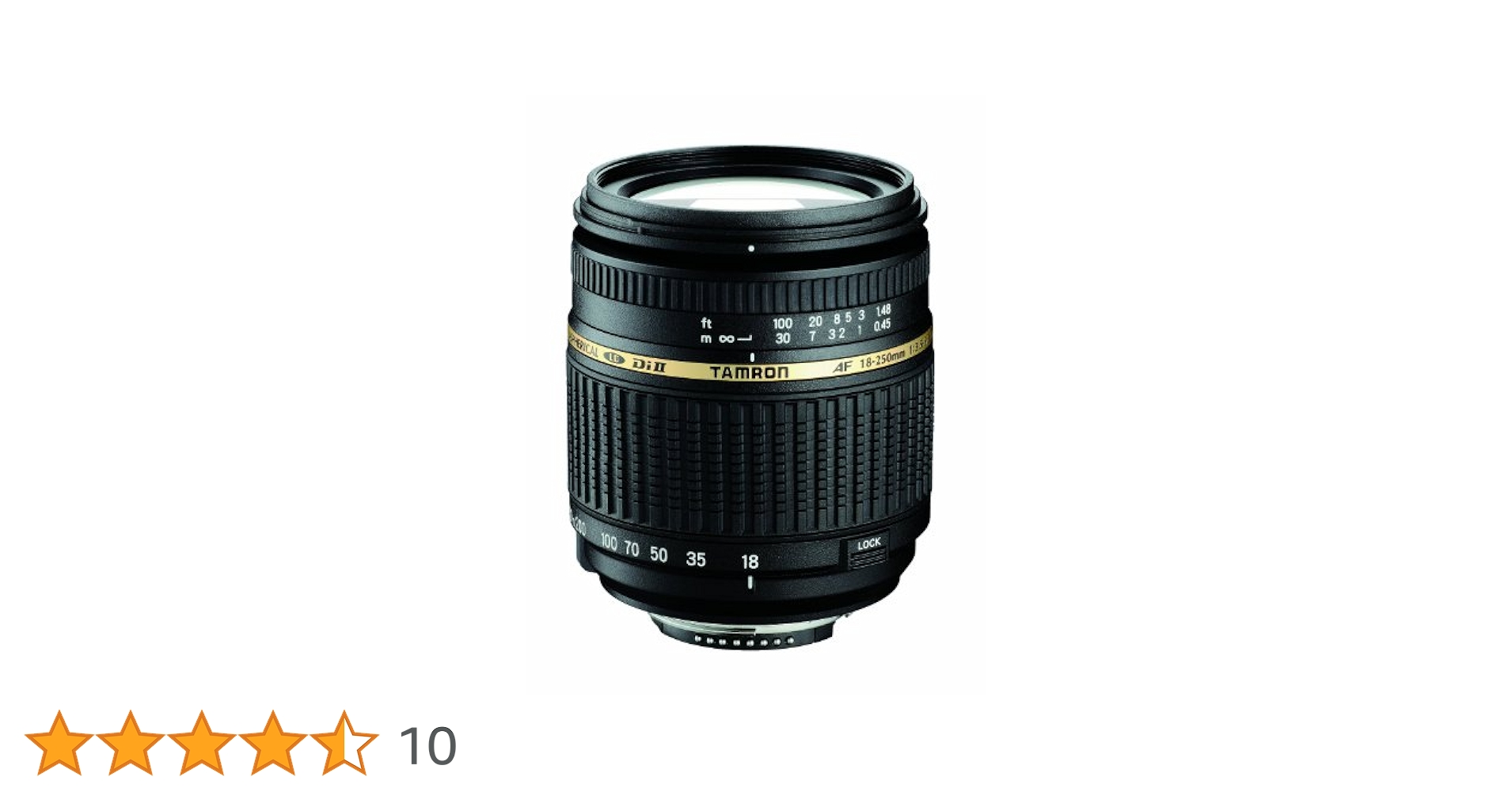 Amazon | TAMRON AF18-250mm F/3.5-6.3 Di II LD Aspherical [IF