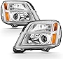 ACANII - For 2010-2015 GMC Terrain Headlights Headlamps Replacement Front Lights Lamps Driver & Passenger Side