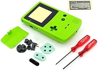 Replacement Full Housing Shell Case Cover For Nintendo Gameboy Color GBC - Lime Green