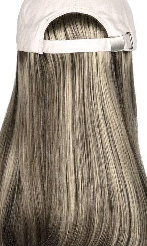 Henry Margu (Shorty Hat Black - Synthetic Baseball Cap Wig in 12H