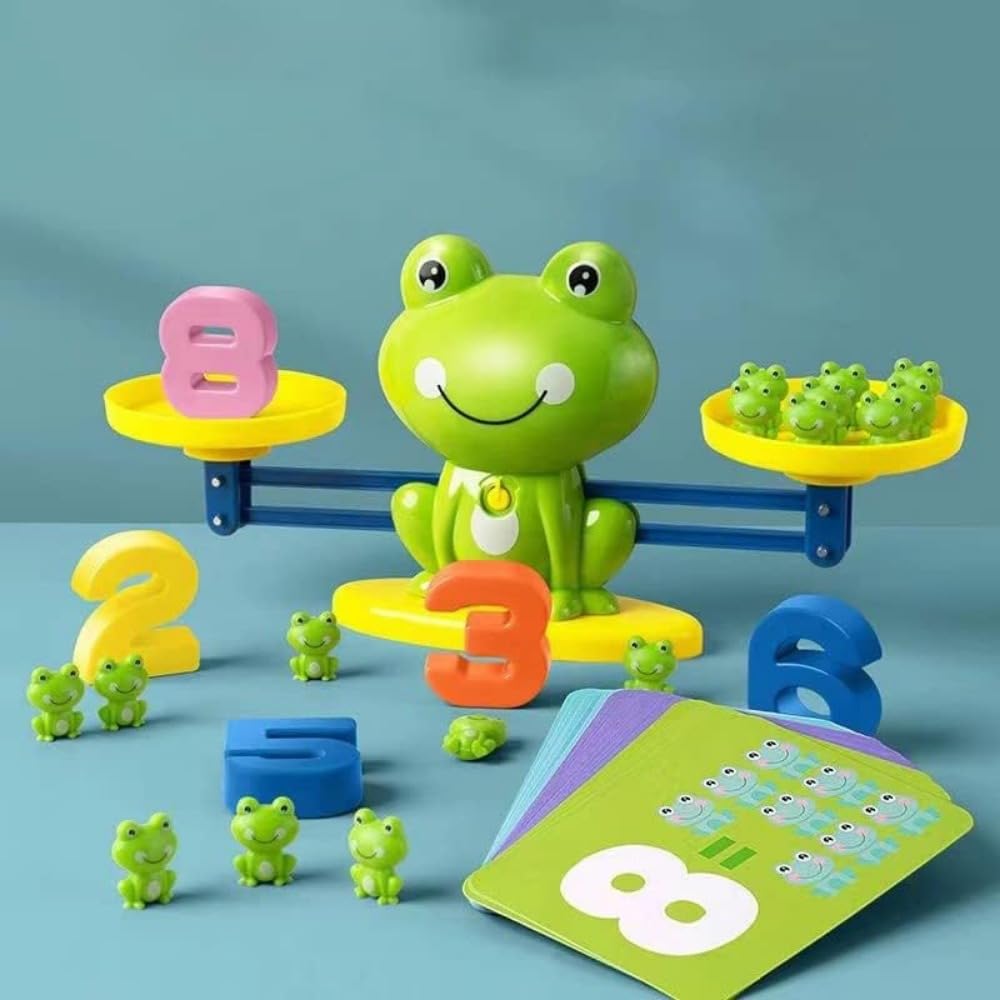 Amazon.co.jp: Giawkca 天秤 てんびん カエル 知育玩具 数字 バランスゲーム 算数 足し算 引き算 女の子 おもちゃ 男の子  おもちゃ 子供玩具 コイン カードゲーム 脳トレ 学習ゲーム 早期開発 色認知 図形認知 幼稚園教具 クリスマス 誕生日プレゼント : おもちゃ