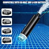 EID Cordless Oil/Water Sump Pump Compatible with Dewalt 20V 60V Battery, 120W Cordless Rain Barrel Water TransferPump,Electric Utility Pump for Garden, Hot Tub, Tank, Pool, Ponds, Aquariums - Image 5