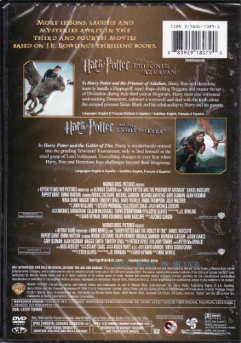 Harry Potter and the Prisoner of Azkaban / Harry Potter and the Goblet of Fire LIMITED EDITION DOUBLE FEATURE DVD SET image 4