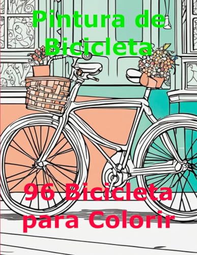 Pintura de Bicicleta: Livro de colorir Bicicleta