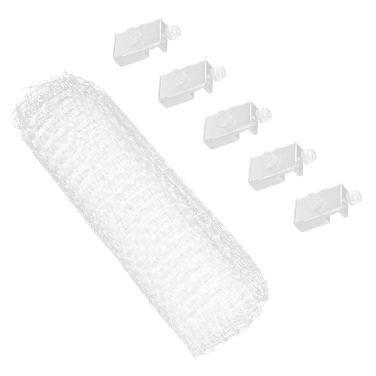 iplusmile Aquarium Abdeckung mit Jump Einstellbares und Zuschneidbares Fischnetz für Sichere Aquarienabdeckung Stützen und Einfache Installation