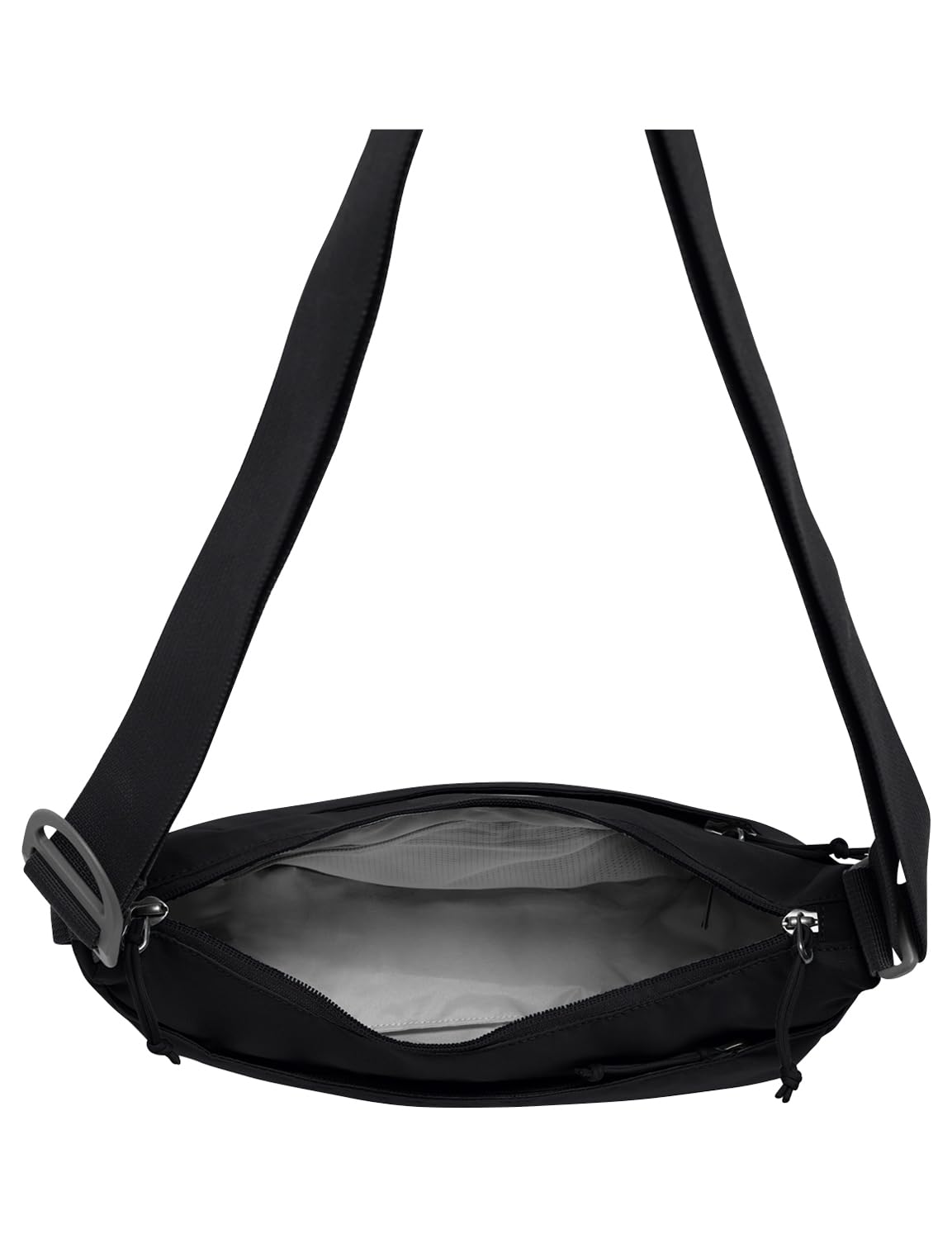 Jack Wolfskin Damska torba na ramię, czarna, czarny