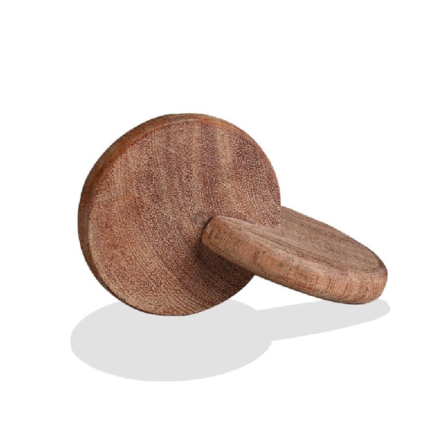 Brainytots Interlocking Discs Teether | Made of Organic Neem Wood | Helps Boost Immunity & Aids in Digestion | Easy to Grasp & Chew | Helps Grasp and Hand to Hand Transfer-image-18