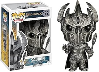 Sauron: Funko POP! x Lord of the Rings Vinyl Figure + 1 FREE Official Hobbit Trading Card Bundle (045807)