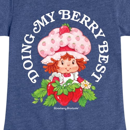 HYBRID APPAREL Strawberry Shortcake - Doing My Berry Best-Toddler and Youth Girls Fitted Short Sleeve Graphic T-Shirt3