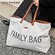Childhome, Family Bag, Wickeltasche, Reise-/Wochenendtasche, großes Fassungsvermögen, abnehmbare Tasche inklusive, Jersey