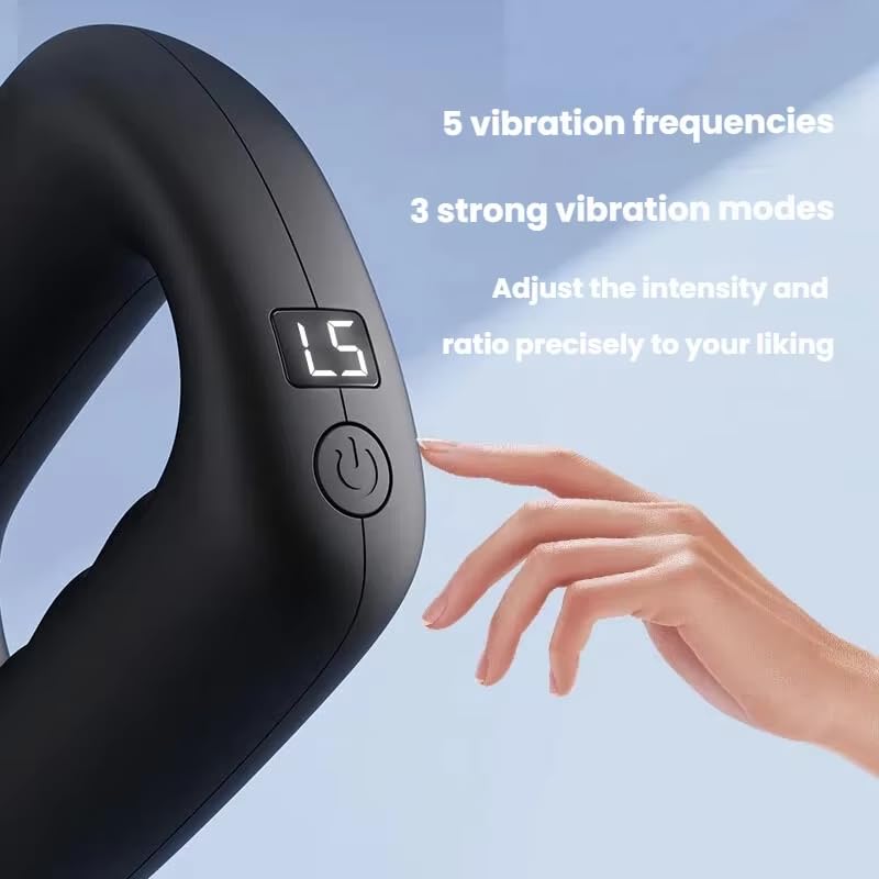 Image of SEAHELTON 2026 New Mini Wireless Massage Gun 2 in 1 Fascia Ring Body Deep Tissue Relax Fat Burning Machine Handheld Massage Gun
