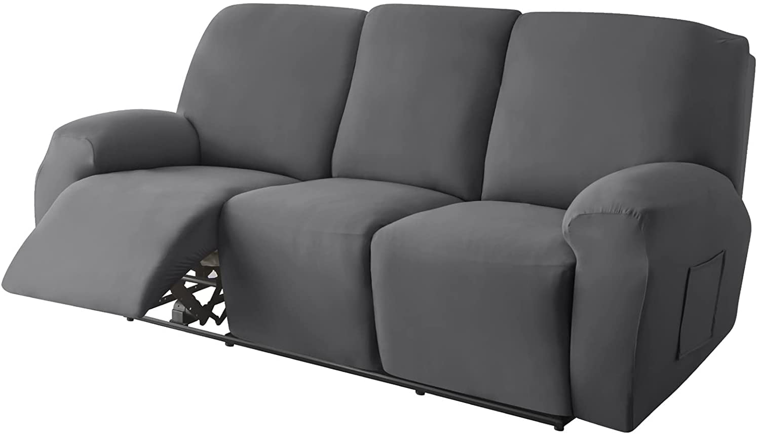 Funda De Sillón Relax Elásticas, Fundas De Butacas Relax Reclinable Universal Ajustables, Funda De Sofá Cubiertas Protector Para Sillón Eléctrica Relax Con Bolsillos ( Color : 1# , Size : 3 Seat )