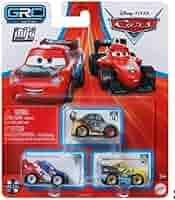 ミニカー NEON RACERS MAX SCHNELL & RAOUL CAROULE Disney / Pixar Cars ( Max Schnell ) Neon Racers Exclusive
