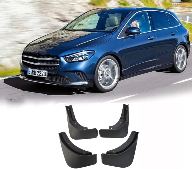 Auto Rubber Spatlappen voor Benz B Class W245 W246 W247 2006-2023,Voor Achter Spatborden Spatbord Spatbord Styling Accessoires,D-2020-2023
