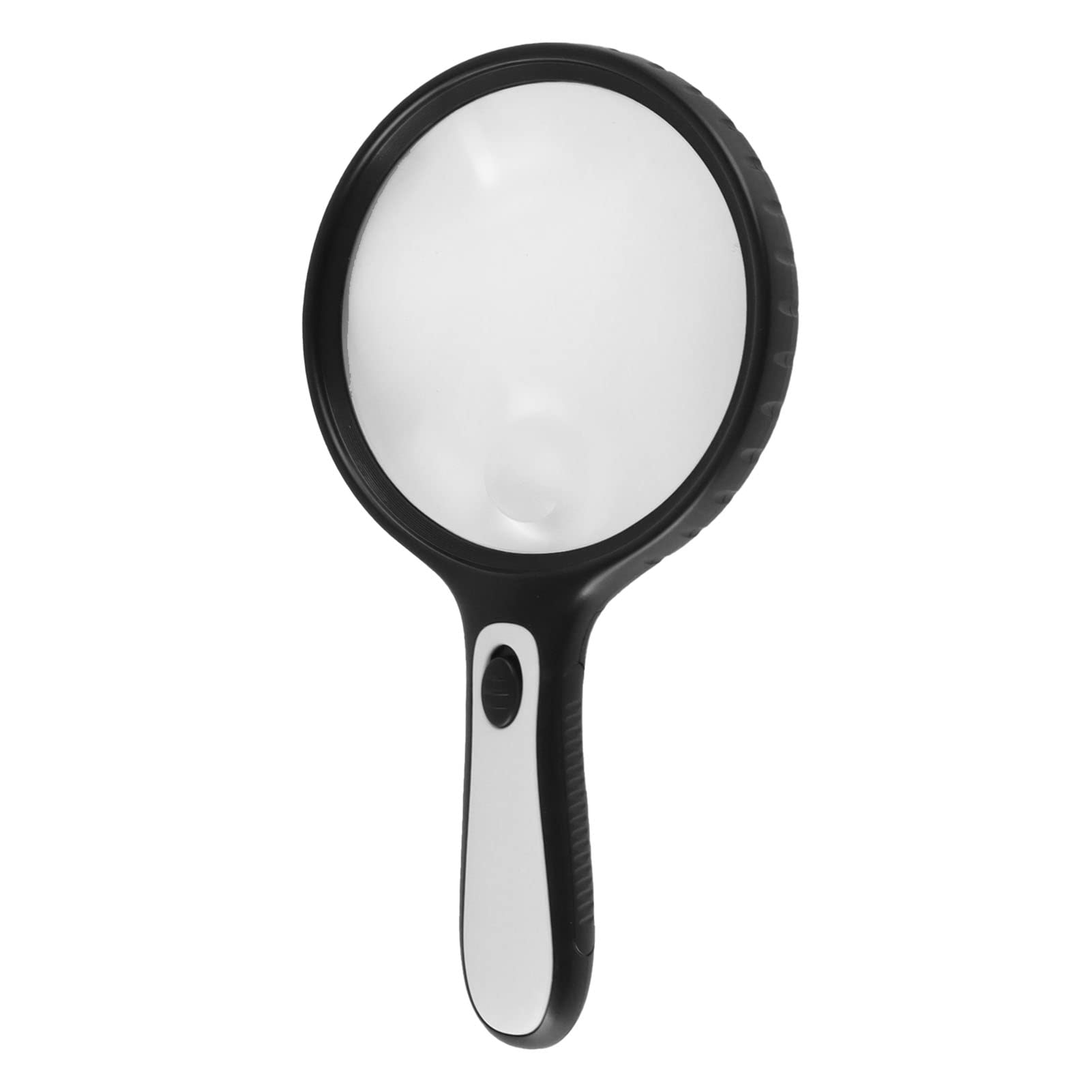 Magnifying Glass, LED Lighted Handheld Magnifier Large Viewing Area High Brightness to Read Small Fonts for People with Low Vision for Inspection