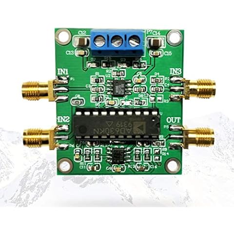 Taidacent Lock-in Amplifier AD630 Module Minimum System Phase Sensitive Detection Weak Signal Conditioning Balanced Modulation Cover