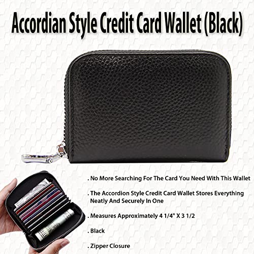 Palm Size Wallet Accordion Style Credit Card Holder4