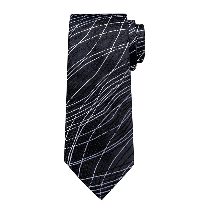Set de corbata para hombre en seda con diseño Paisley miniatura 5