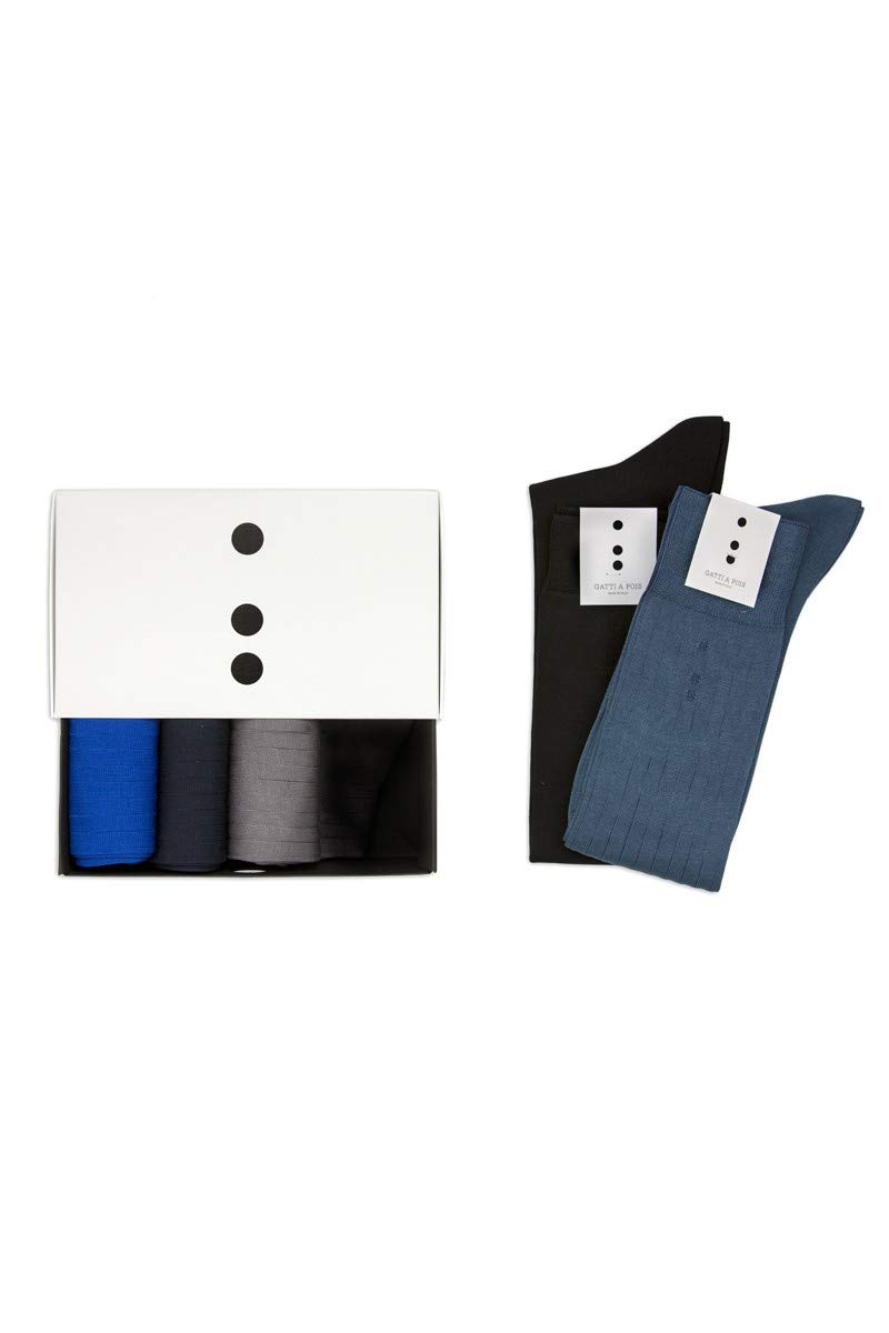 Gatti A Pois - Chaussettes basses - Homme Multicolore Business - Multicolore - 43-44