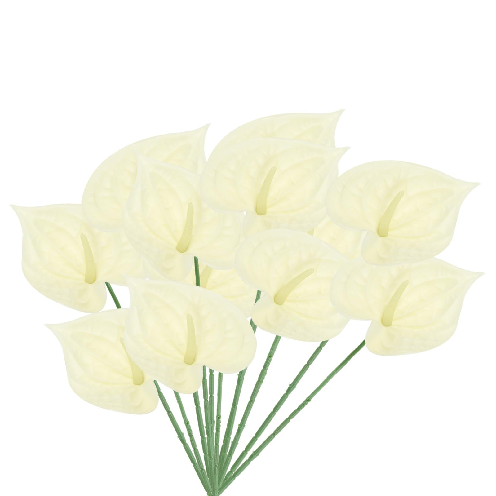 PATIKIL 13" Artificial Anthurium Lily Flowers